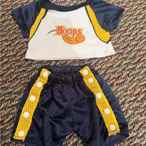 Build a Bear Hoops Outfit with Yellow Accents